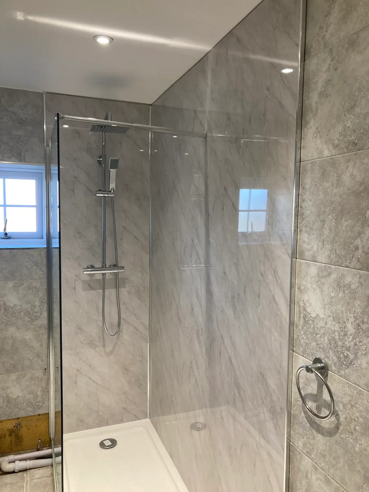 Recently completed plumbing and bathroom work by Plumbing Solutions